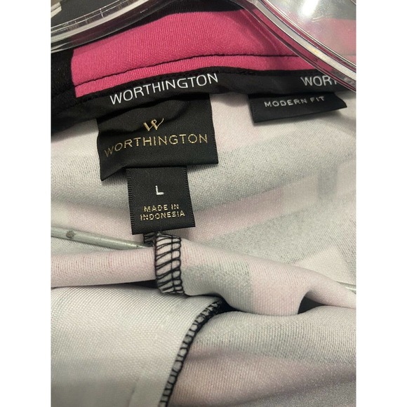 Worthington Women’s Geometrical Shorts L - Picture 3 of 3
